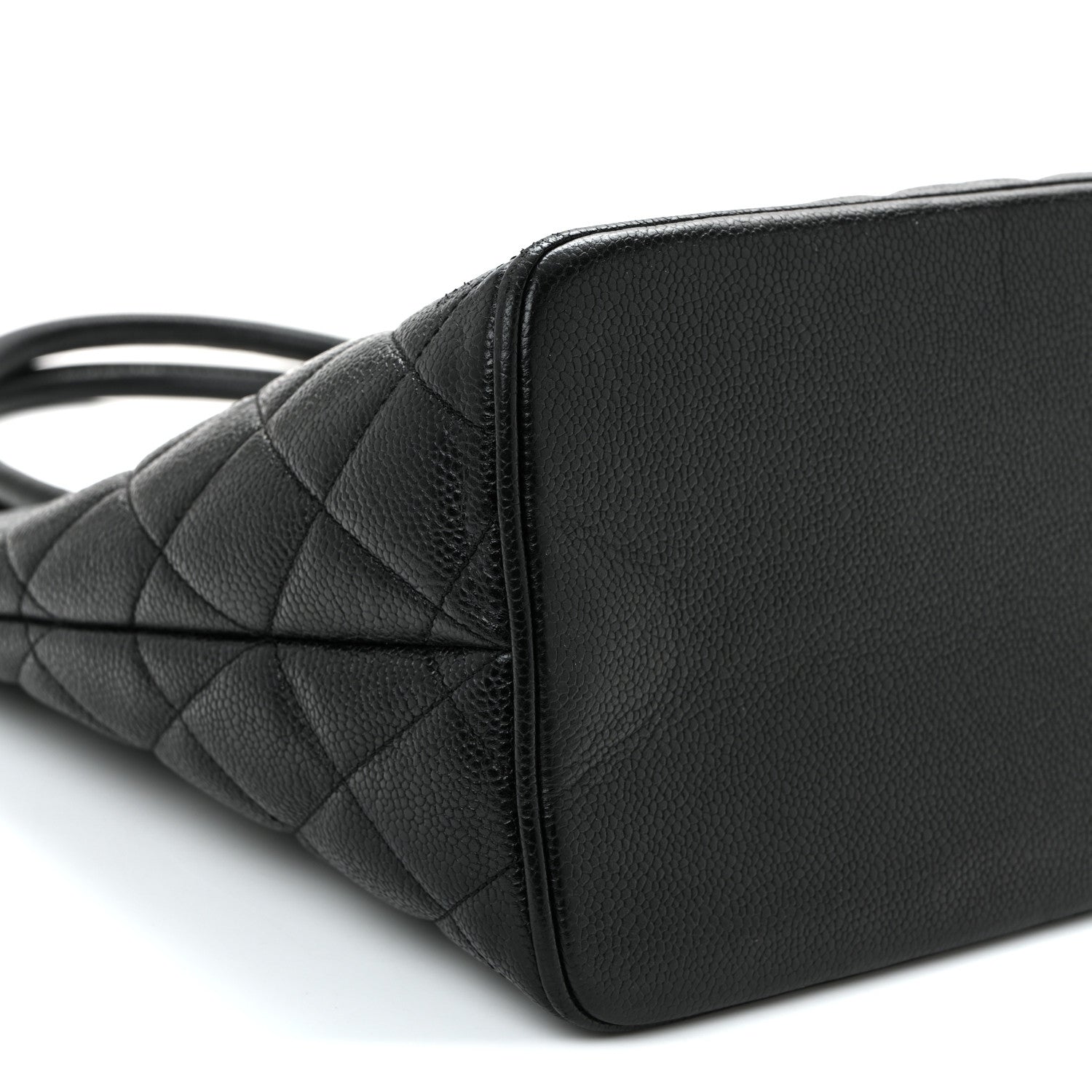 Chanel Caviar Quilted Medallion Tote Black 8 of 9