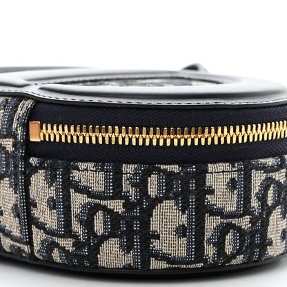 Christian Dior Oblique CD Signature Oval Crossbody Camera Bag Blue Multicolor 11 of 11