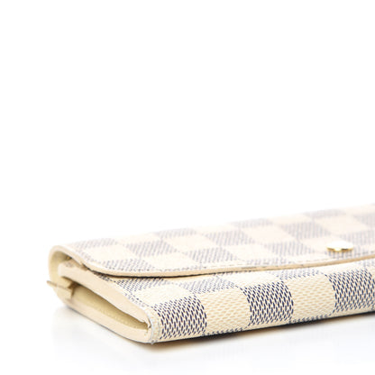 Louis Vuitton Damier Azur Emilie Wallet 7 of 12