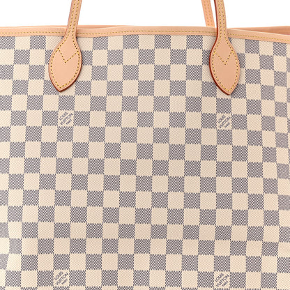 Louis Vuitton Damier Azur Neo Neverfull GM Rose Ballerine 8 of 10