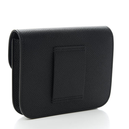 Hermes Epsom Constance Slim Wallet Black 3 of 11