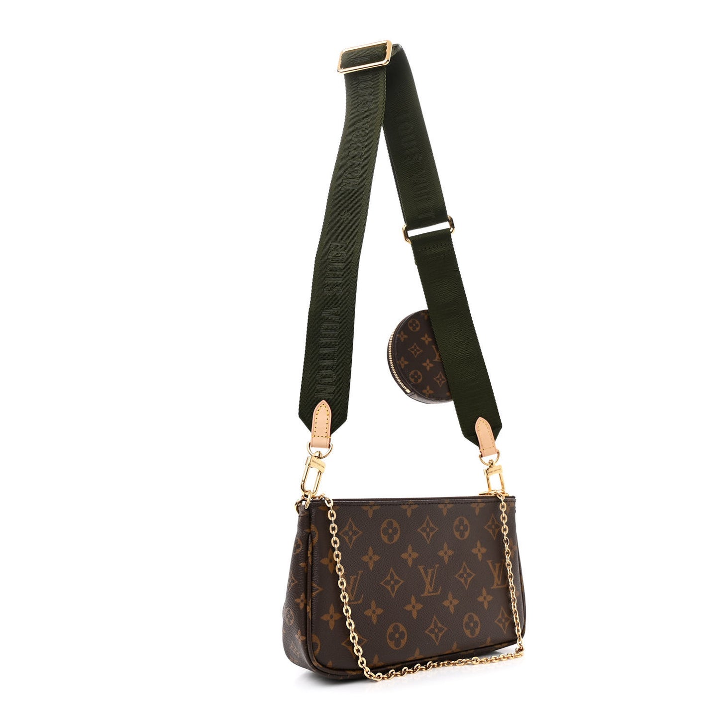 Monogram Multi Pochette Accessories Kaki