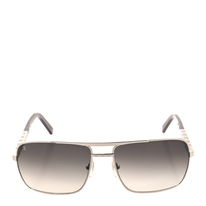 Louis Vuitton Attitude Sunglasses Z0260U Silver 2 of 8