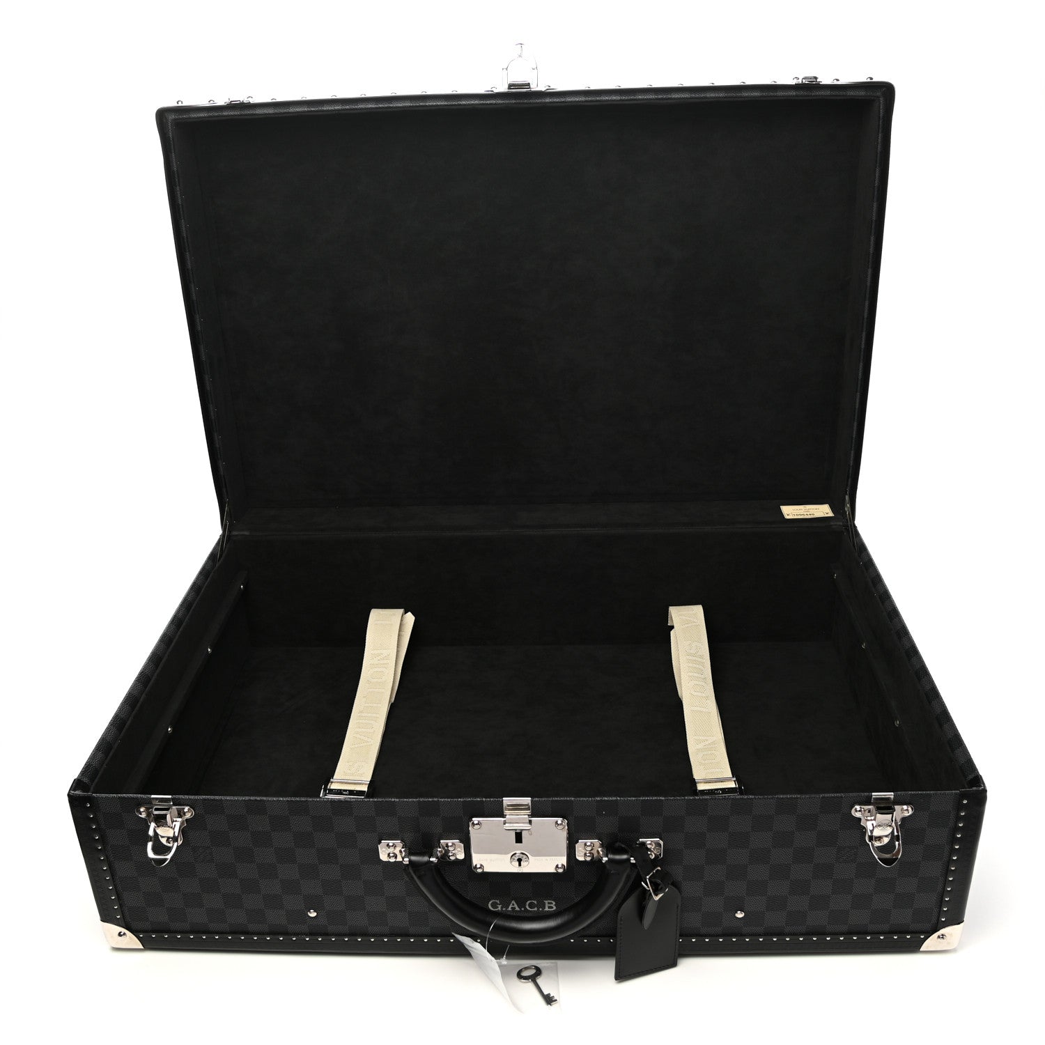 Louis Vuitton Damier Graphite Alzer 70 Trunk 9 of 12