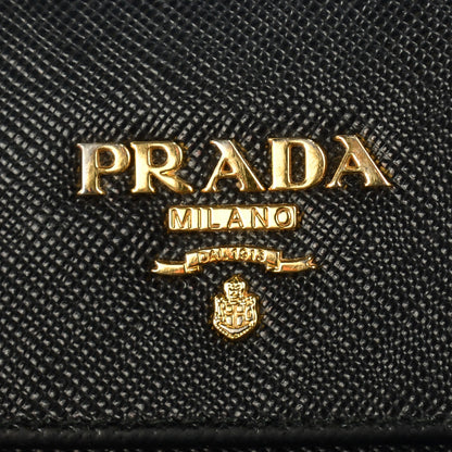 Prada Saffiano Metal 6 Key Holder Nero Black 3 of 11