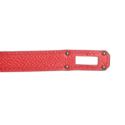 Hermes Epsom Kelly Longue Wallet Rouge Casaque 7 of 7