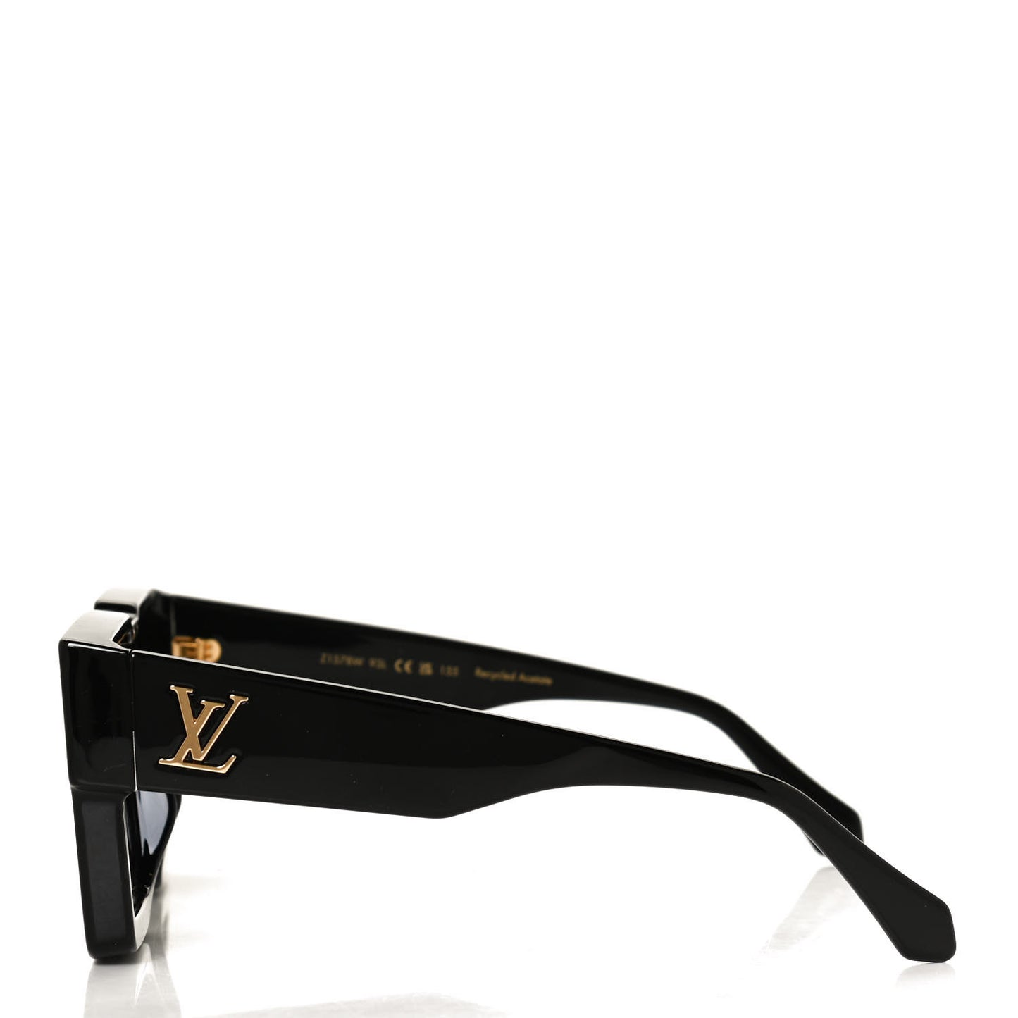 Acetate Swarovski Crystal Cyclone Sunglasses Z1578W Black
