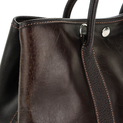 Hermes Amazonia Buffle Skipper Garden Party 30 TPM Havane 12 of 13