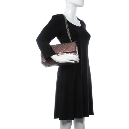 Chanel Metallic Aged Calfskin Quilted 2.55 Reissue 226 Flap Light Purple 3 of 8
