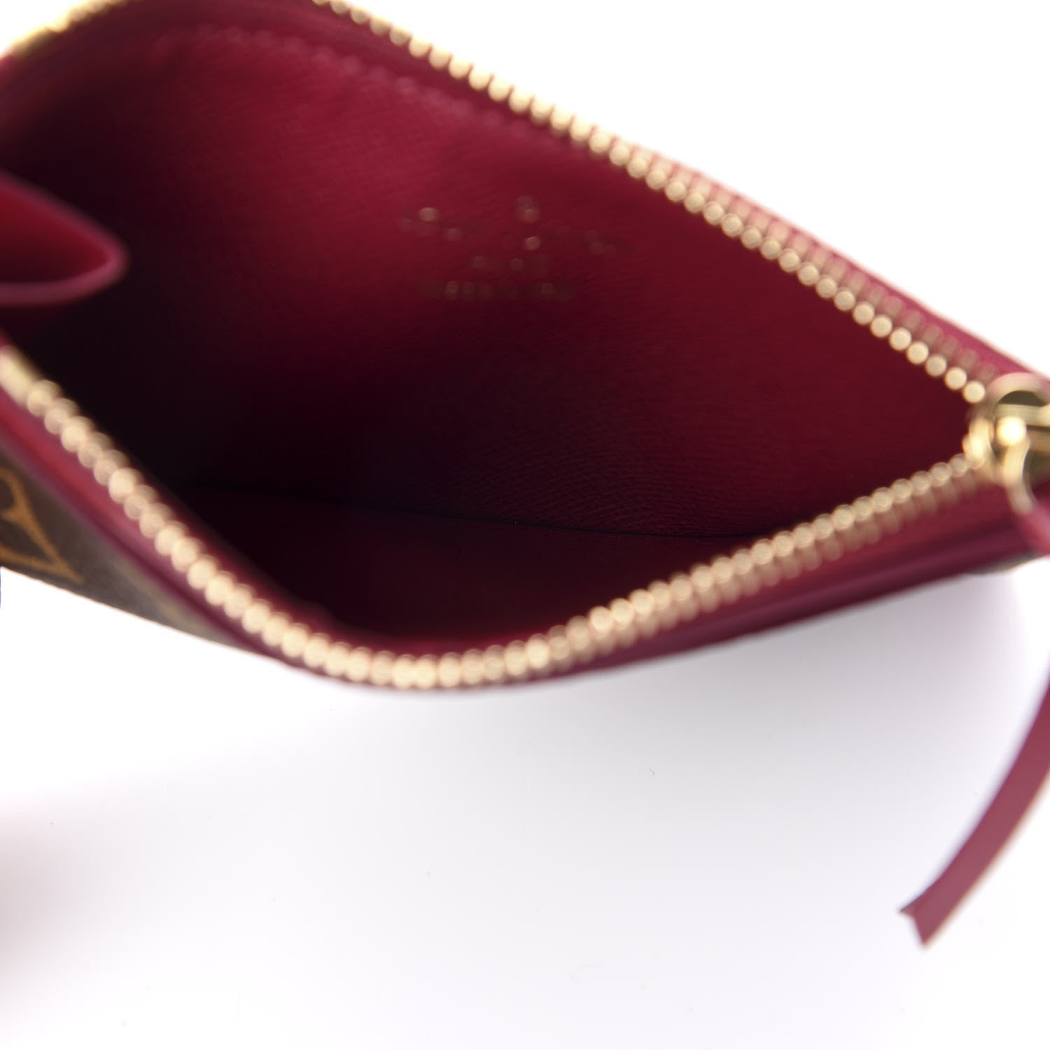 Louis Vuitton Monogram Zipped Card Holder Fuchsia 4 of 5