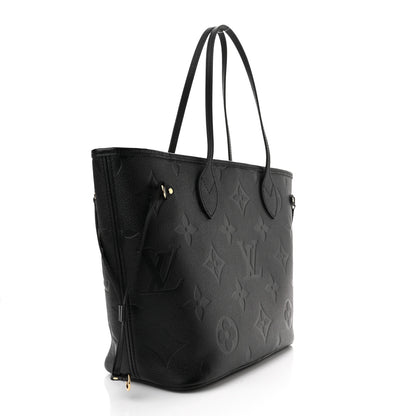 Louis Vuitton Empreinte Monogram Giant Neverfull MM Black 4 of 10