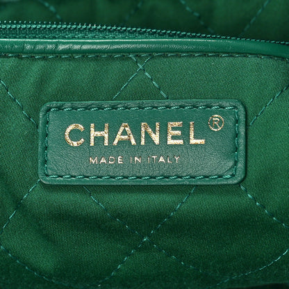 Chanel Shiny Calfskin Quilted Chanel 22 Green 7 of 10