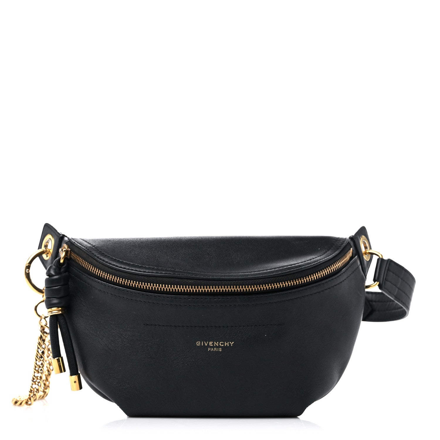 Givenchy Calfskin Mini Whip Belt Bag Black 1 of 13