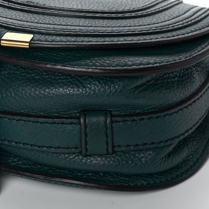 Chloe Calfskin Mini Marcie Round Crossbody Bag Teal 7 of 12