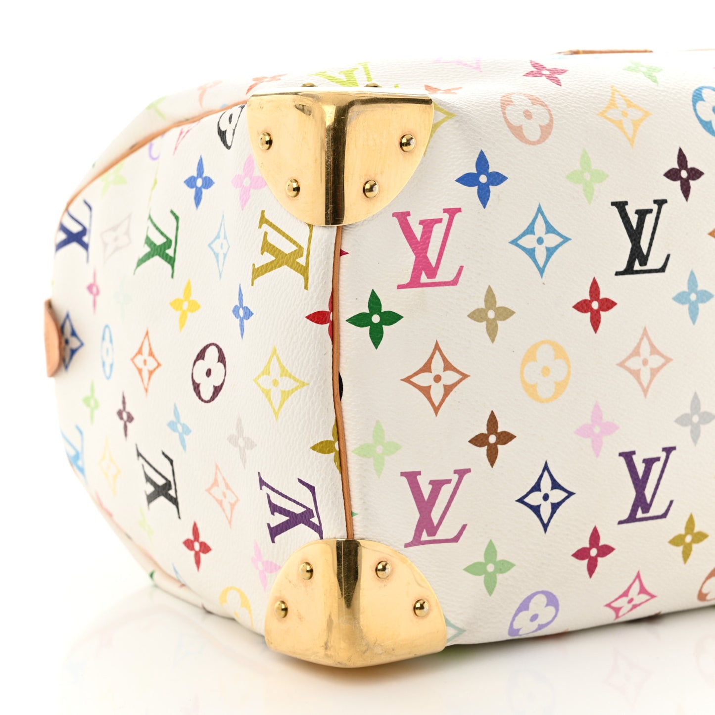 Monogram Multicolor Speedy 30 White