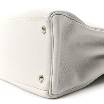 Hermes Taurillon Clemence Kelly Retourne 32 Gris Perle 10 of 11