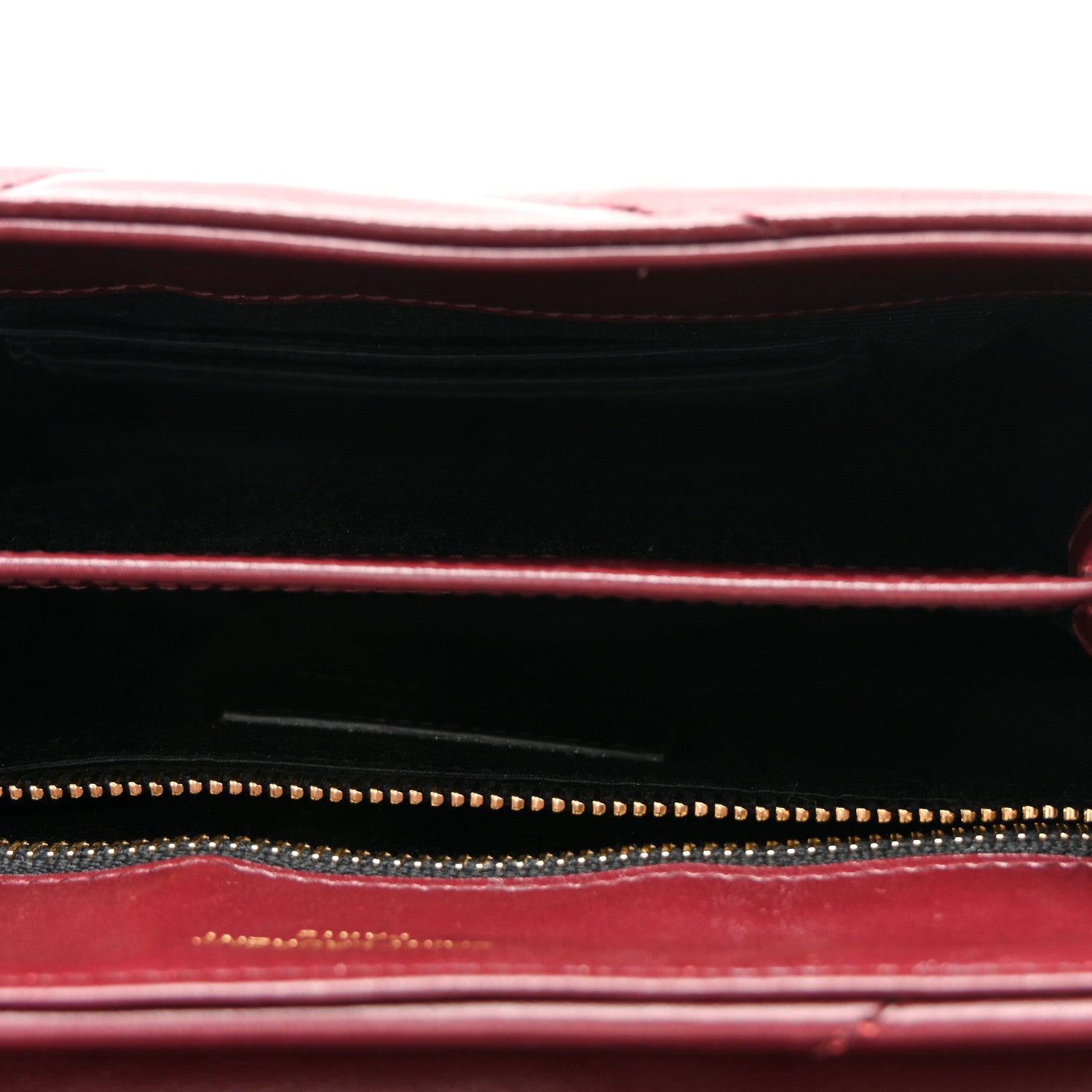 Saint Laurent Calfskin Y Quilted Monogram Toy Loulou Monogram Crossbody Bag Rouge Legion 5 of 10