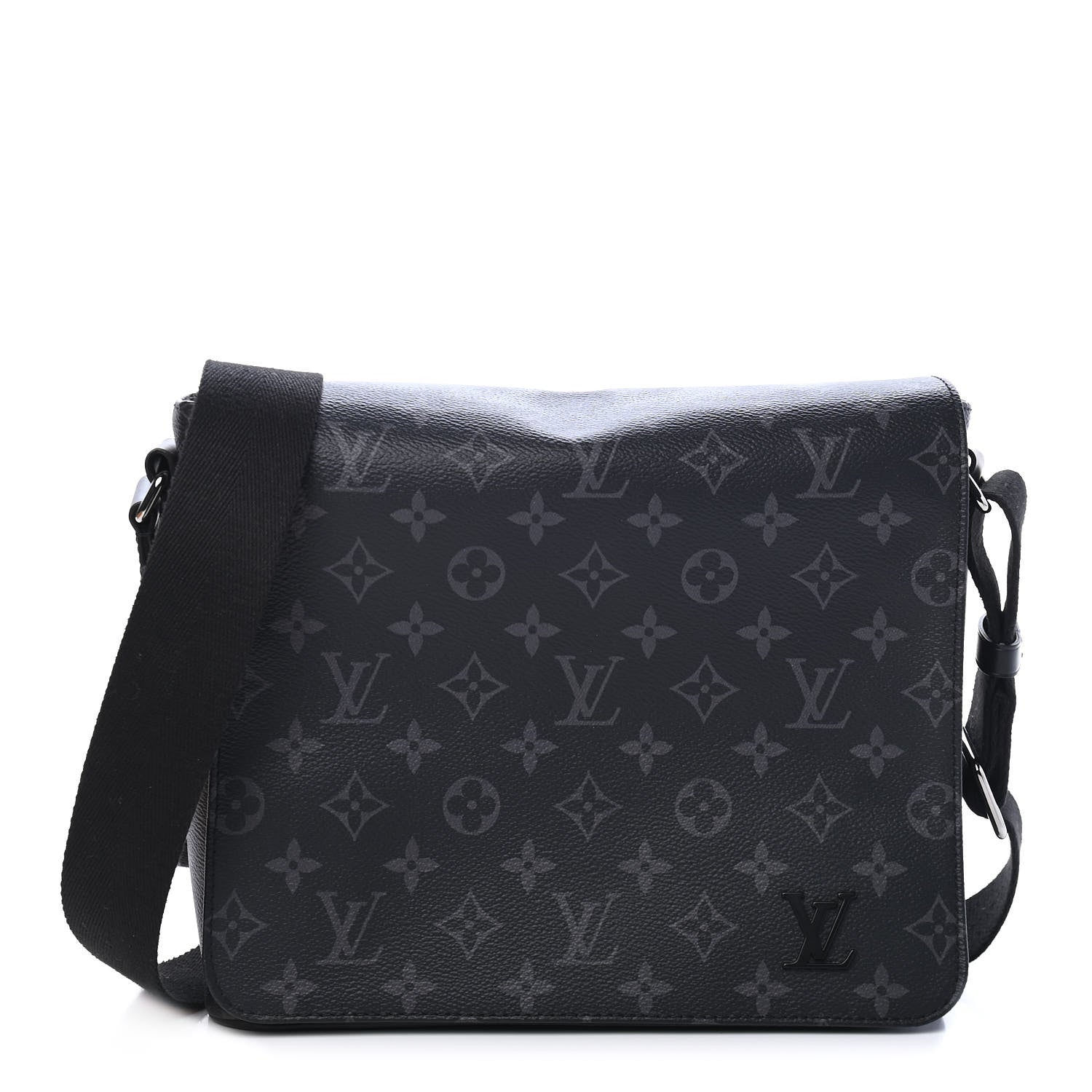 Louis Vuitton Monogram Eclipse District PM Black 1 of 9