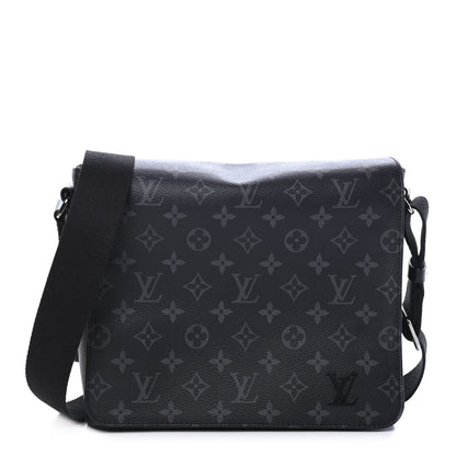 Louis Vuitton Monogram Eclipse District PM Black 1 of 9