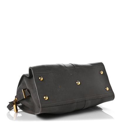Saint Laurent Sheepskin Small Cabas ChYc Grey 4 of 15