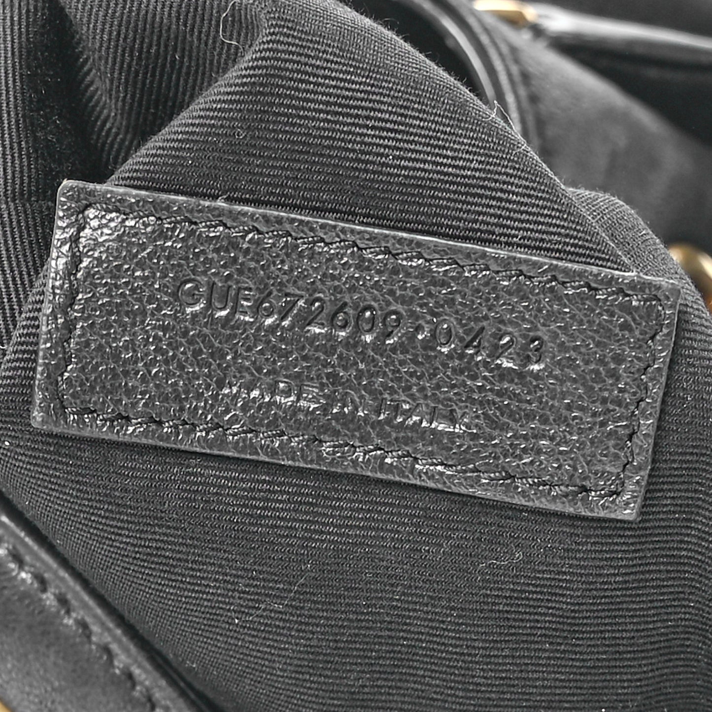 Lambskin Matelasse Monogram Joe Backpack Black