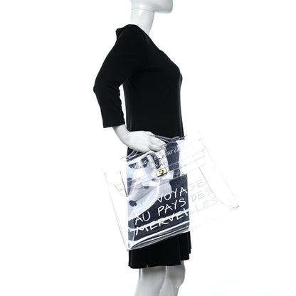 Hermes Vinyl Souvenir De L'Exposition Kelly Transparent 2 of 8