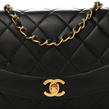 Chanel Lambskin Quilted Small Single Flap Black 8 of 11