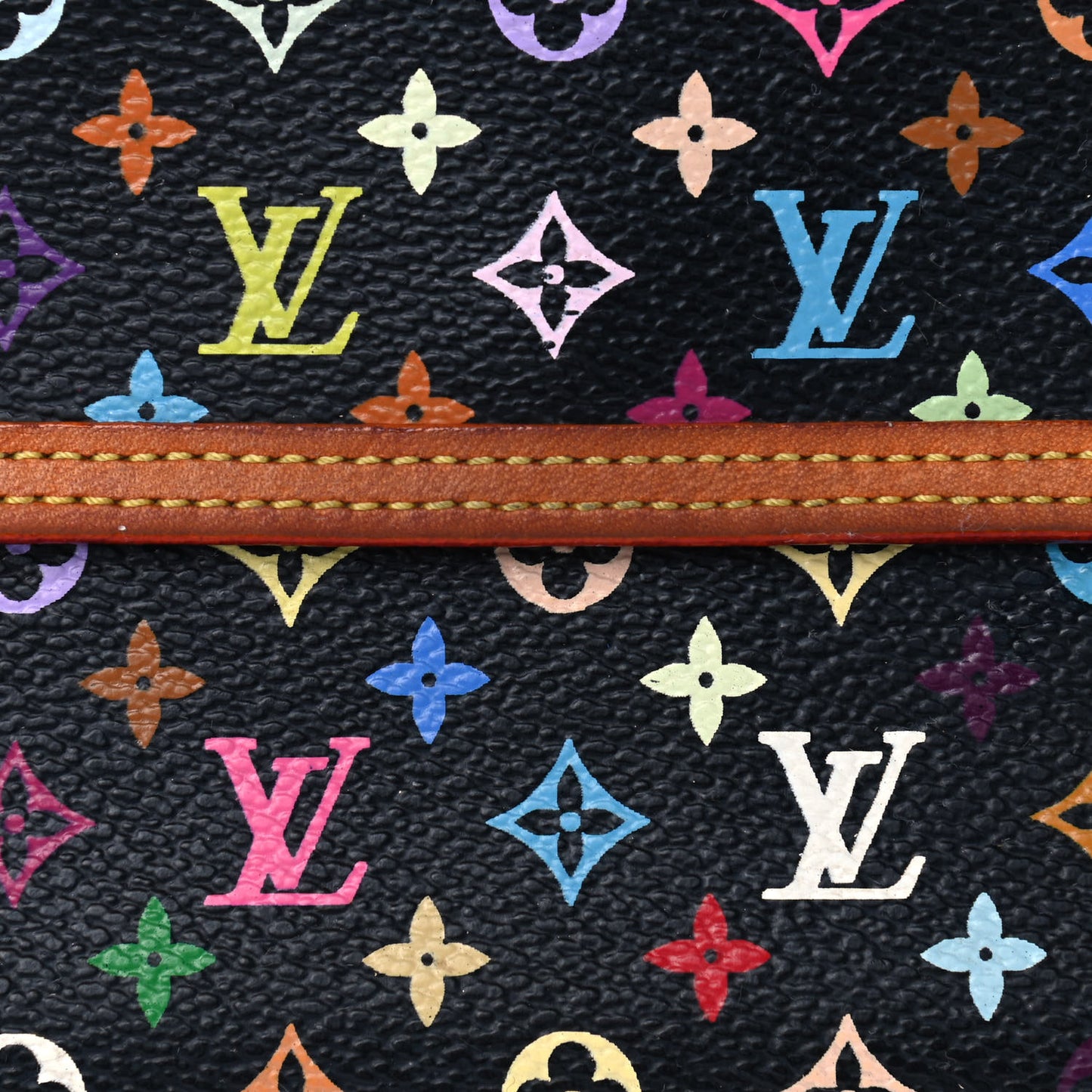 Monogram Multicolor Porte Tresor International Wallet Black