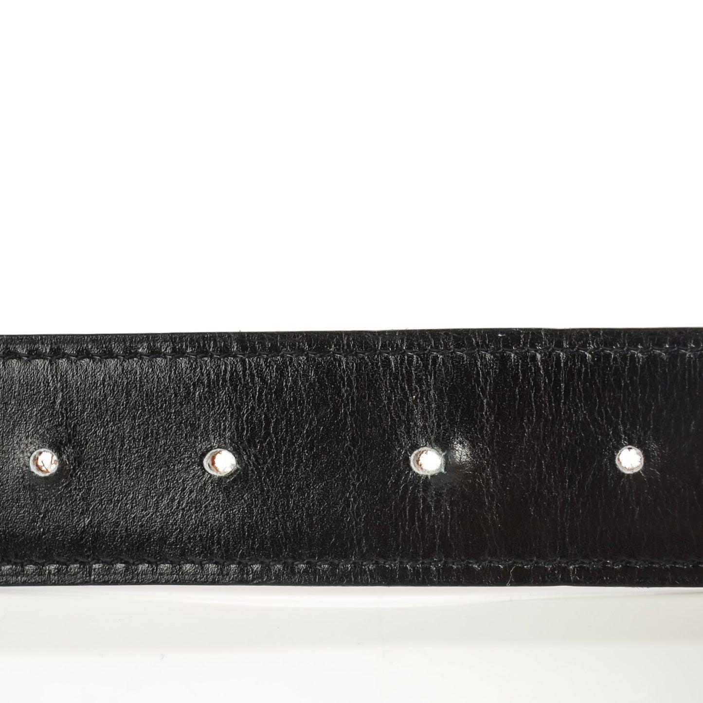 Box Togo Belt Strap 95 Gold Black