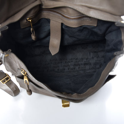 Proenza Schouler Lambskin Medium PS1 Satchel Smoke 5 of 12