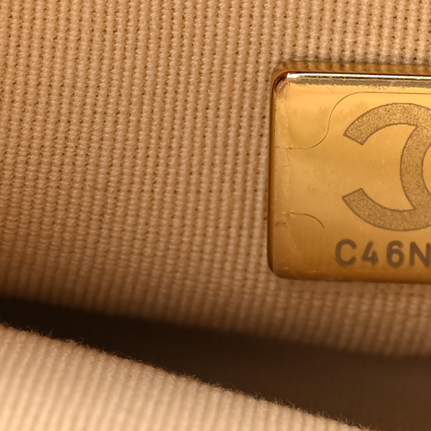 Chanel Metallic Lambskin Quilted Mini Bowling Bag Gold 7 of 10