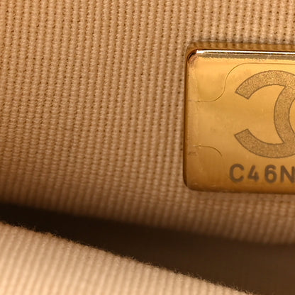 Chanel Metallic Lambskin Quilted Mini Bowling Bag Gold 7 of 10