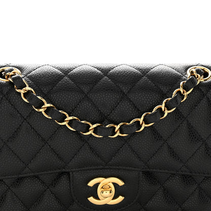Chanel Caviar Quilted Small Double Flap Black 8 of 11