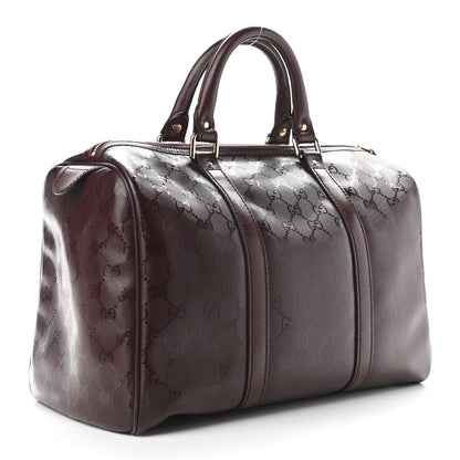 Gucci Imprime Monogram Medium Joy Boston Bordeaux 3 of 10
