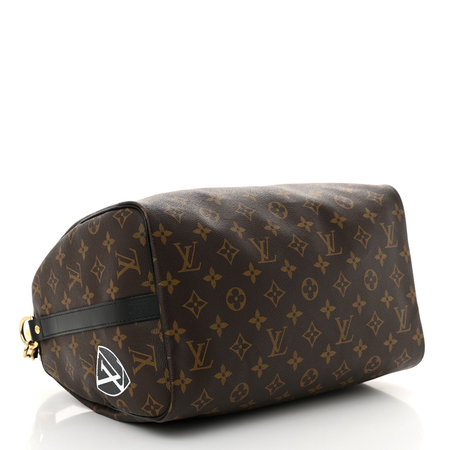 Louis Vuitton Monogram My World Tour Speedy Bandouliere 30 Black 4 of 8