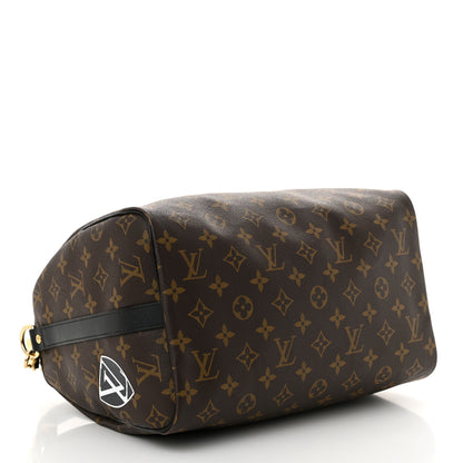 Louis Vuitton Monogram My World Tour Speedy Bandouliere 30 Black 4 of 8
