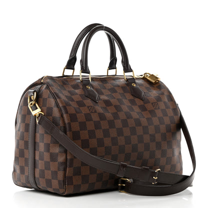 Louis Vuitton Damier Ebene Speedy Bandouliere 30 3 of 20