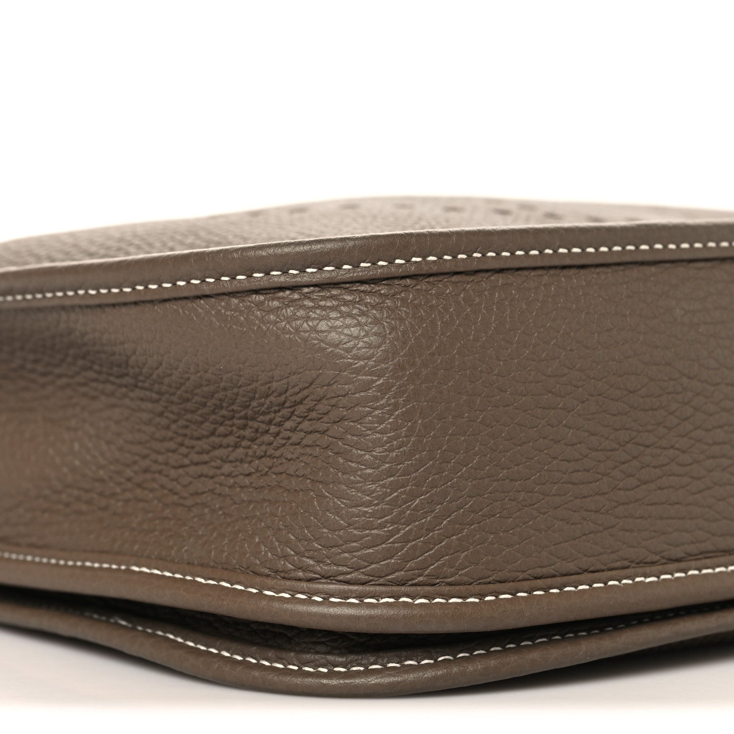 Hermes Taurillon Clemence EVELYNE III PM Etoupe 9 of 11