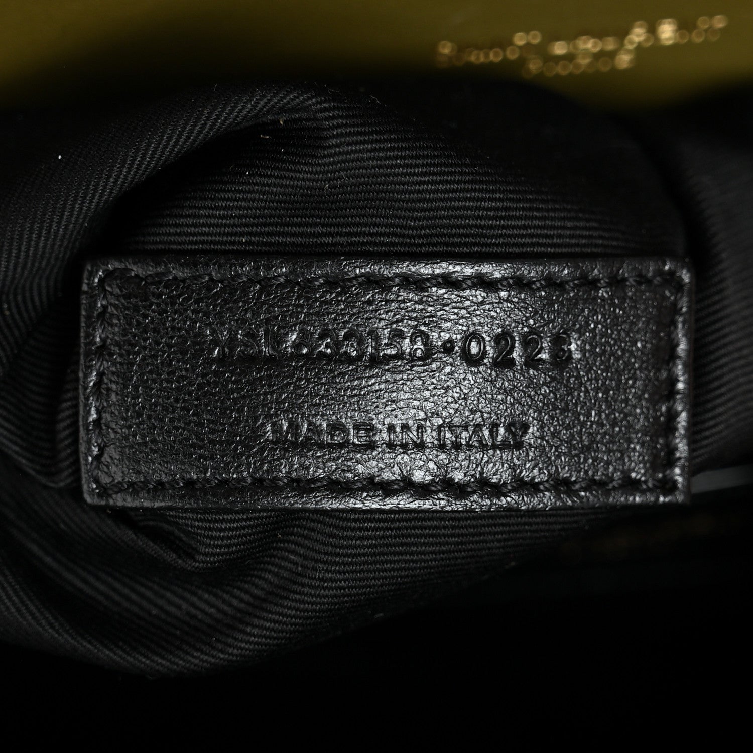 Saint Laurent Suede Monogram Medium Niki Chain Satchel Loden Green 7 of 10