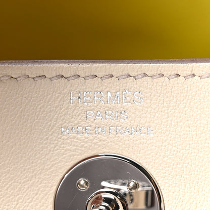 Hermes Swift Verso Mini Lindy 20 Nata Lime 5 of 9