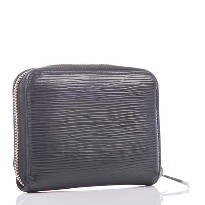 Louis Vuitton Epi Zippy Coin Purse Black 3 of 13