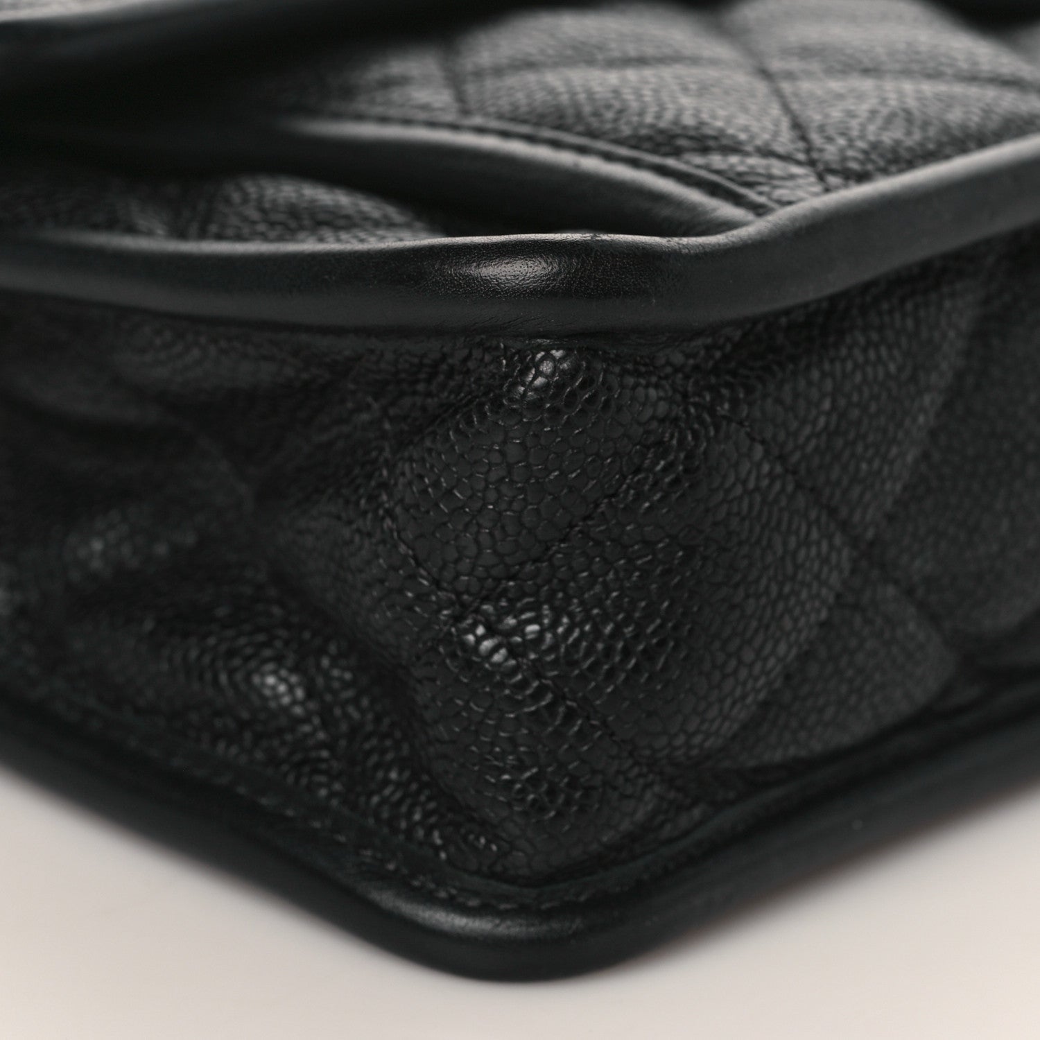 Chanel Caviar Quilted Medium French Riviera Flap Black 8 of 9