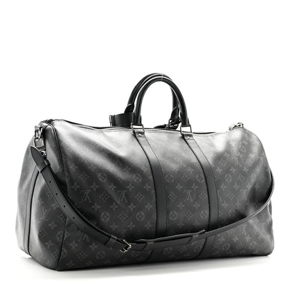 Louis Vuitton Monogram Eclipse Keepall Bandouliere 55 2 of 11