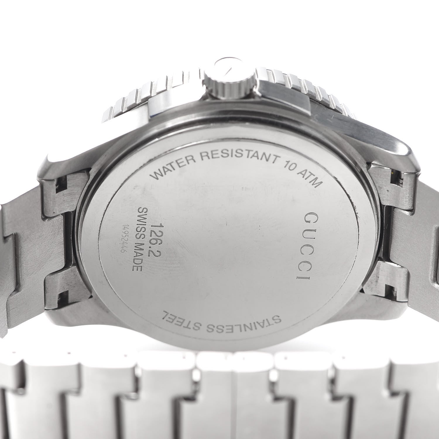 Gucci Stainless Steel 44mm G-Timeless Sport Quartz Watch White 5 of 8