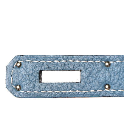 Hermes Togo Birkin 35 Blue Jean 15 of 36