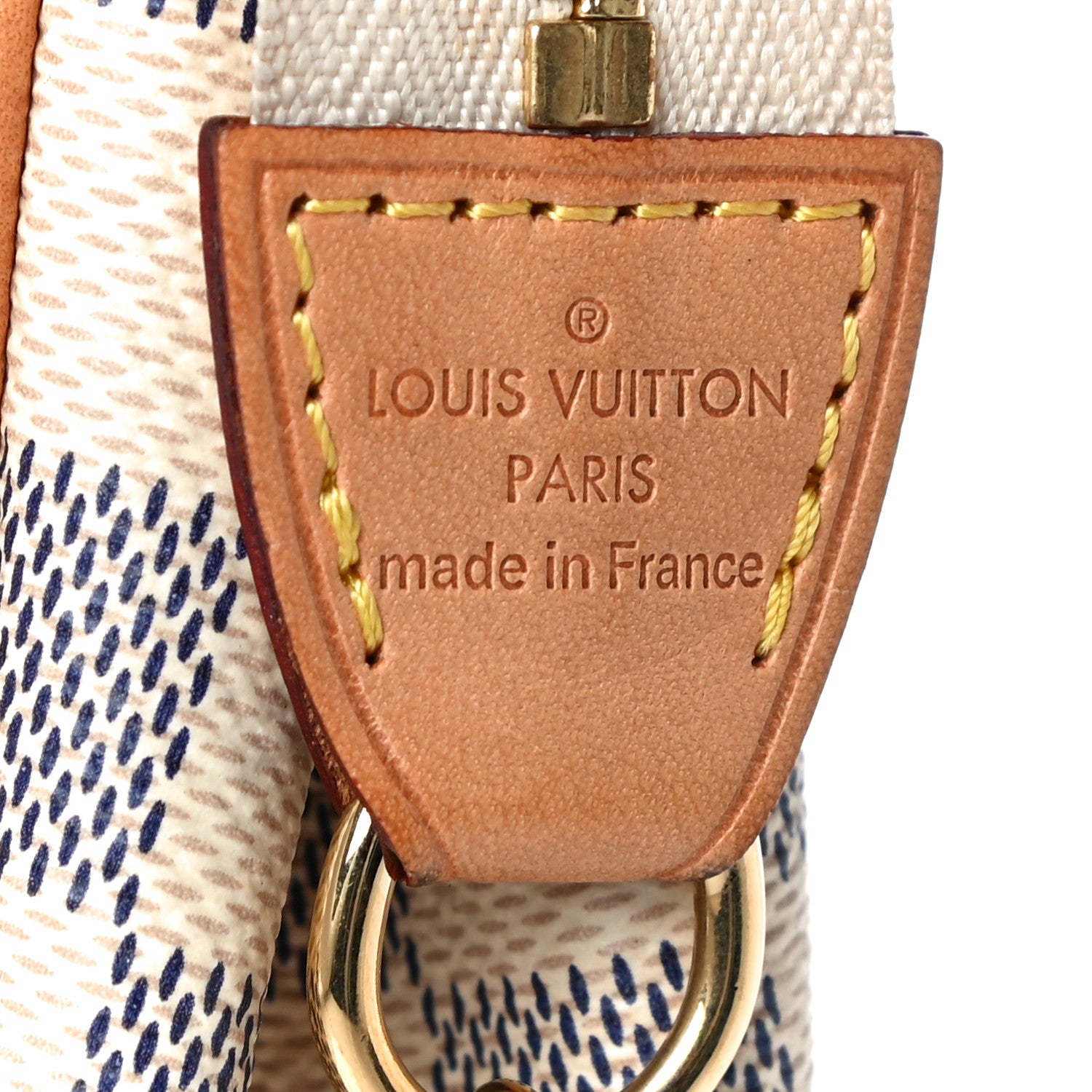 Louis Vuitton Damier Azur Eva Clutch 7 of 10