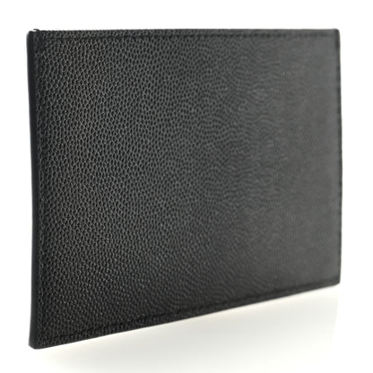 Saint Laurent Grain de Poudre 5 Fragments Card Holder Black 3 of 6