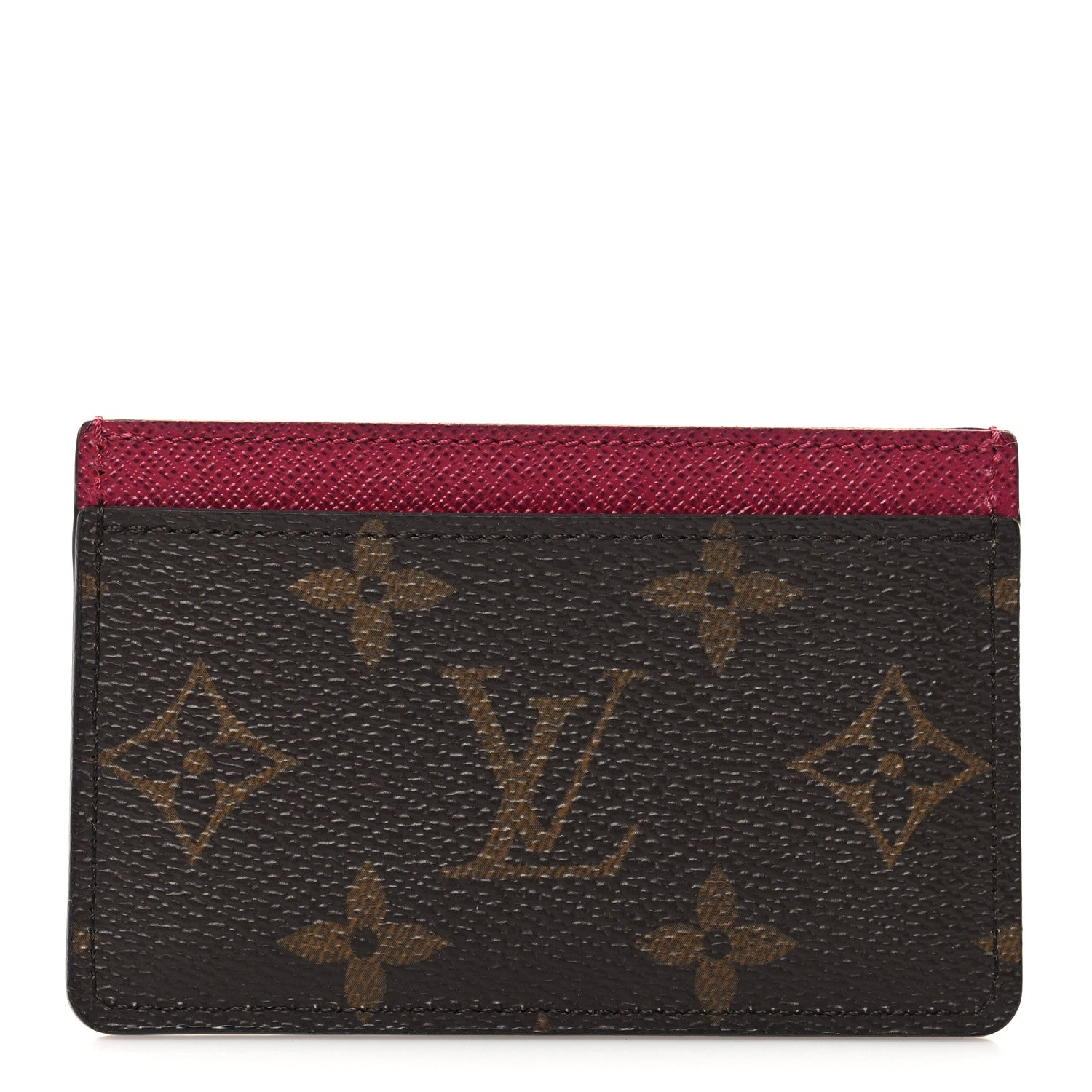 Louis Vuitton Monogram Card Holder Fuchsia 1 of 7
