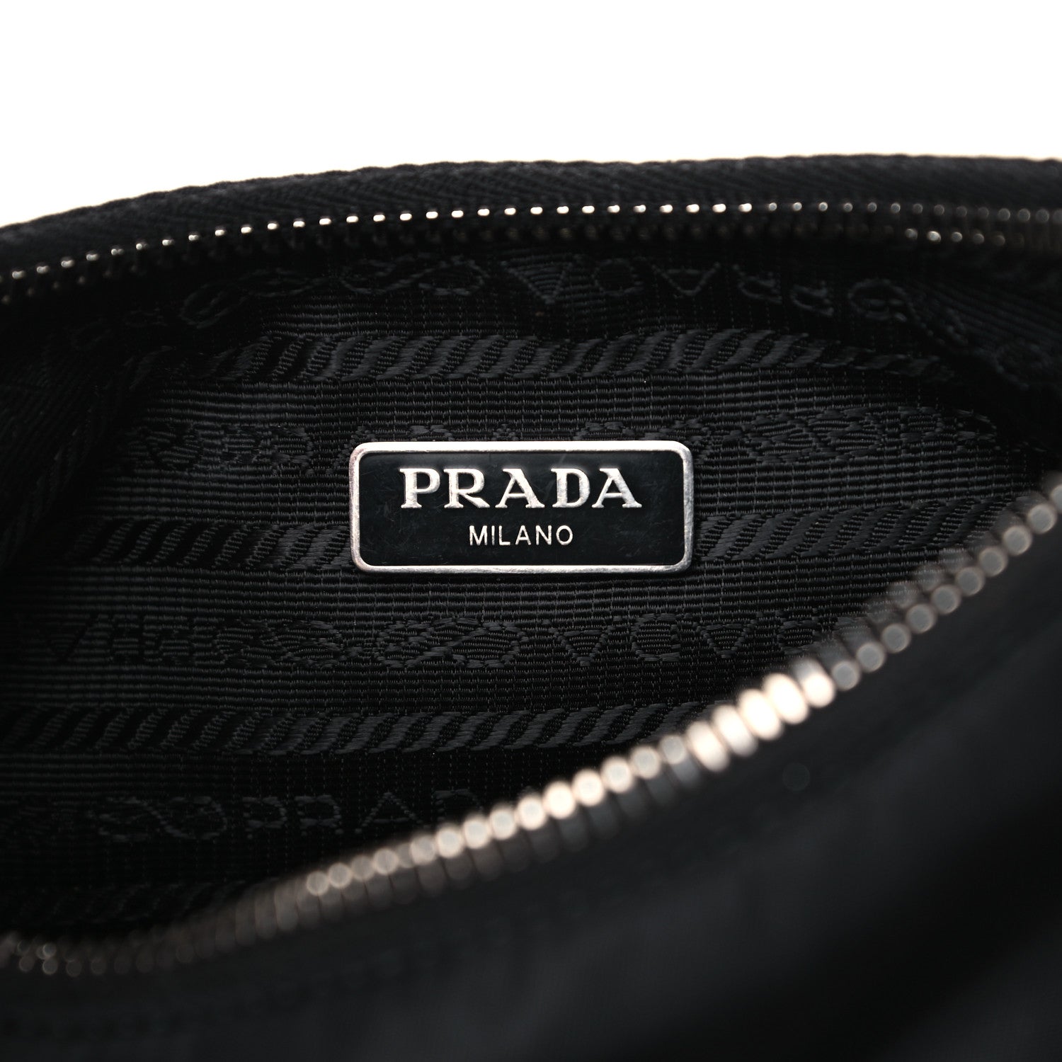 Prada Nylon Re-Edition 2005 Shoulder Bag Black 6 of 11