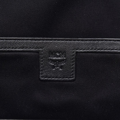MCM Visetos Studded Medium Backpack Black 6 of 9